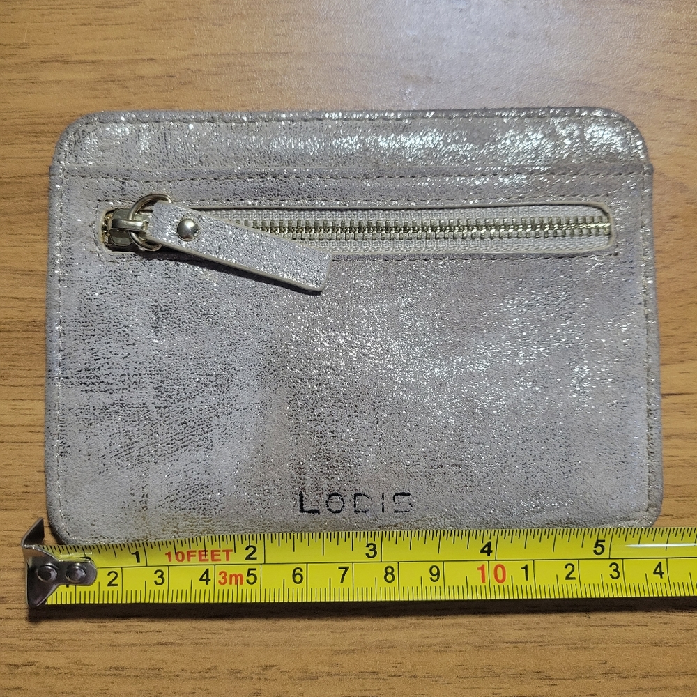 RFID Gold Leather Wallet - Picture 4 of 6